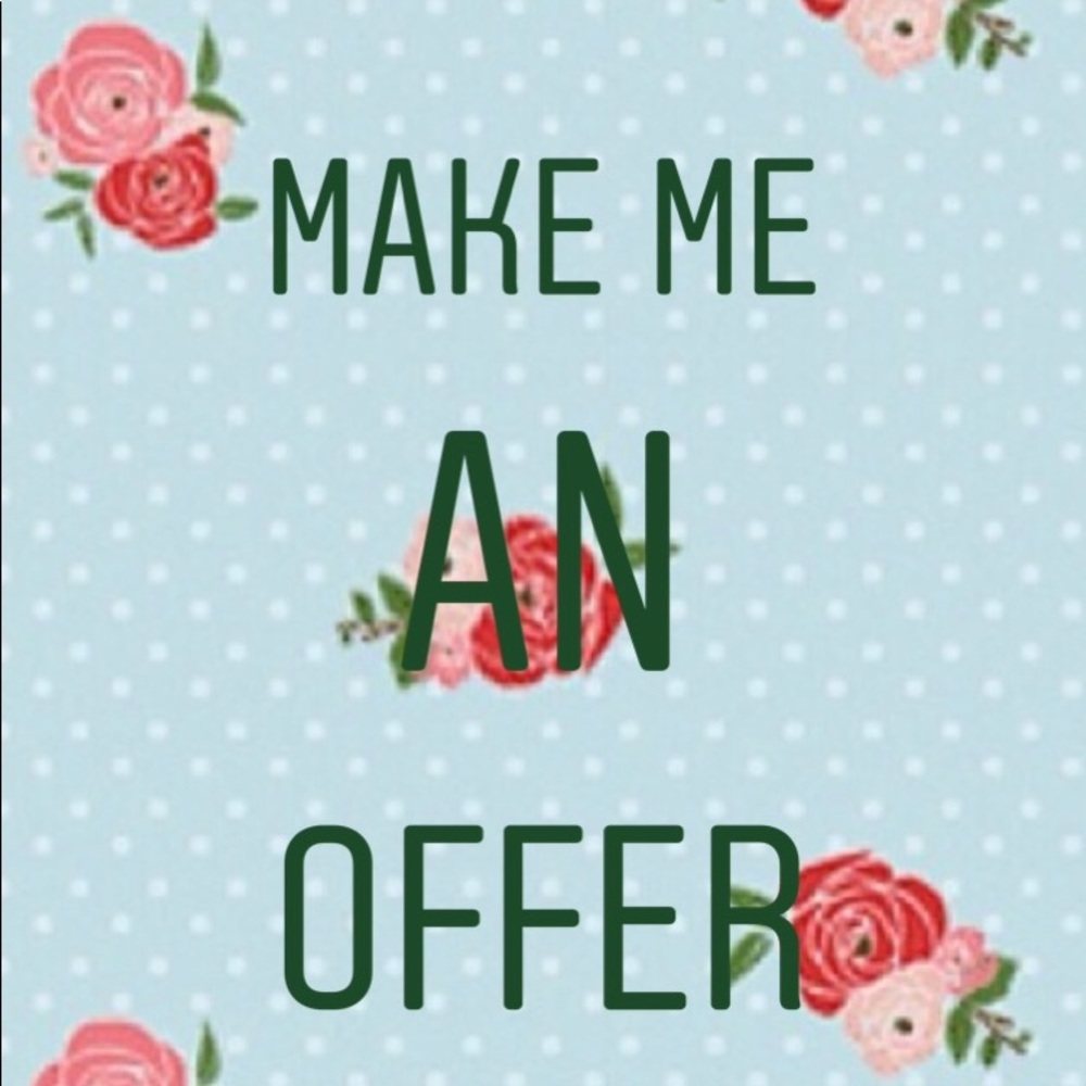 Offers will be taken into serious consideration